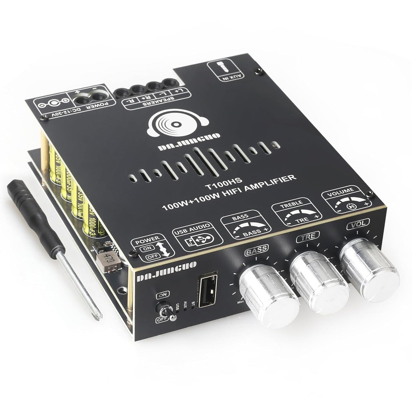 100W Bluetooth 5.2 Audio Amp Board by DAMGOO