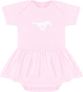 Creative Knitwear College Baby Picot Bodysuit Dress - Team Logo child
