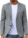 PJ PAUL JONES Mens Casual Sport Coat Blazer Two Buttons (Style T8ZN)