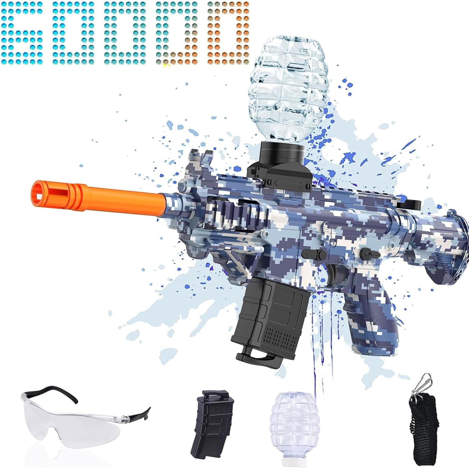 Electric Gel Ball Blaster Toys for Outdoor Team Games Fun