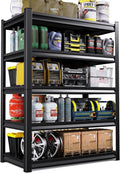72in H x 35.4in W Garage Shelving 2500LBS Heavy Duty - 5 Tier Storage