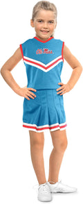 Toddler Youth Girls Ole Miss Cheer Dress 2-Piece Sizes 2T-6