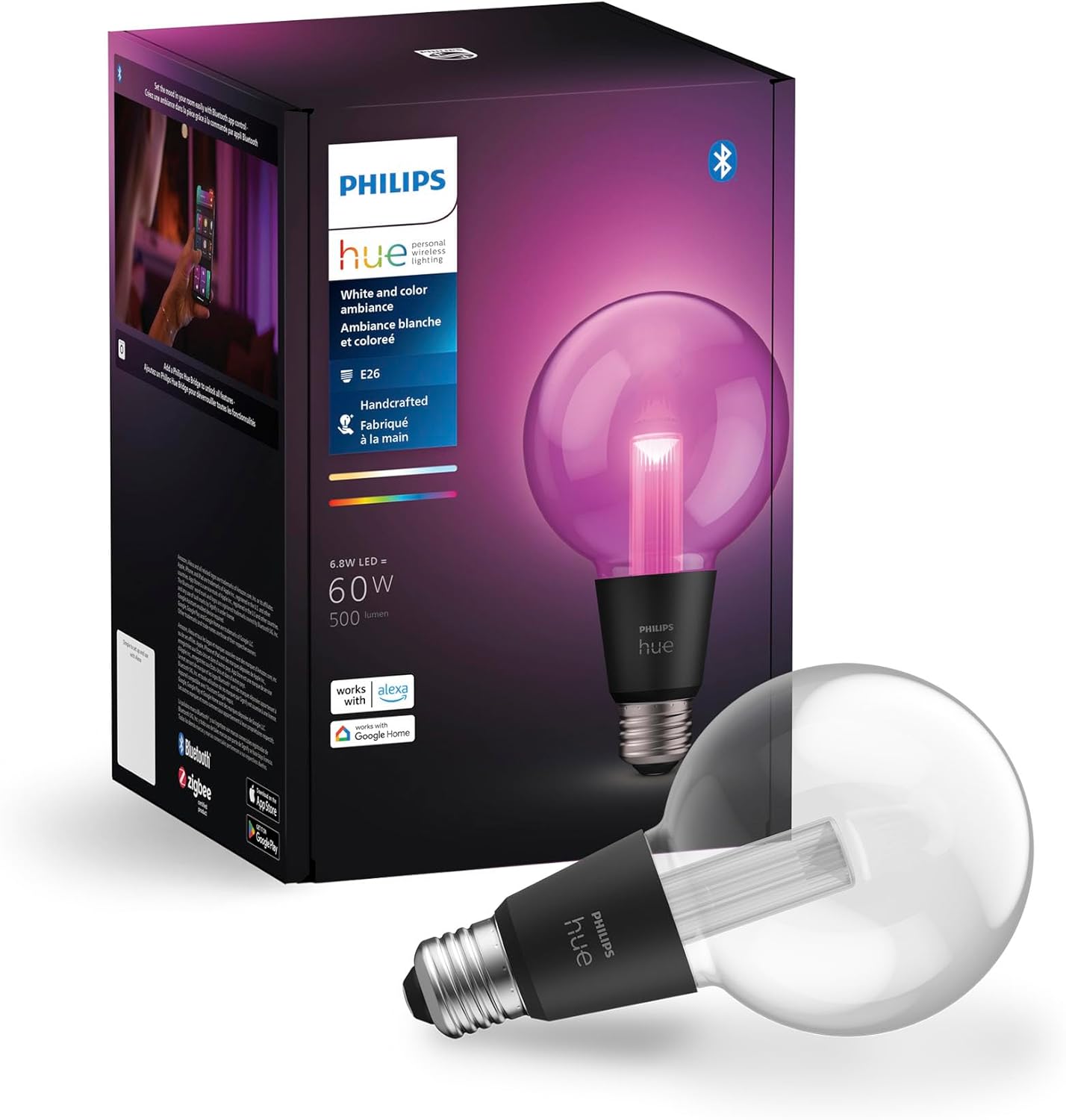 Philips Hue Lightguide G30 Small Globe Smart LED Bulb Review