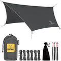 Wise Owl Outfitters Hammock Tarp - Heavy-Duty Rain Tarp for Camping