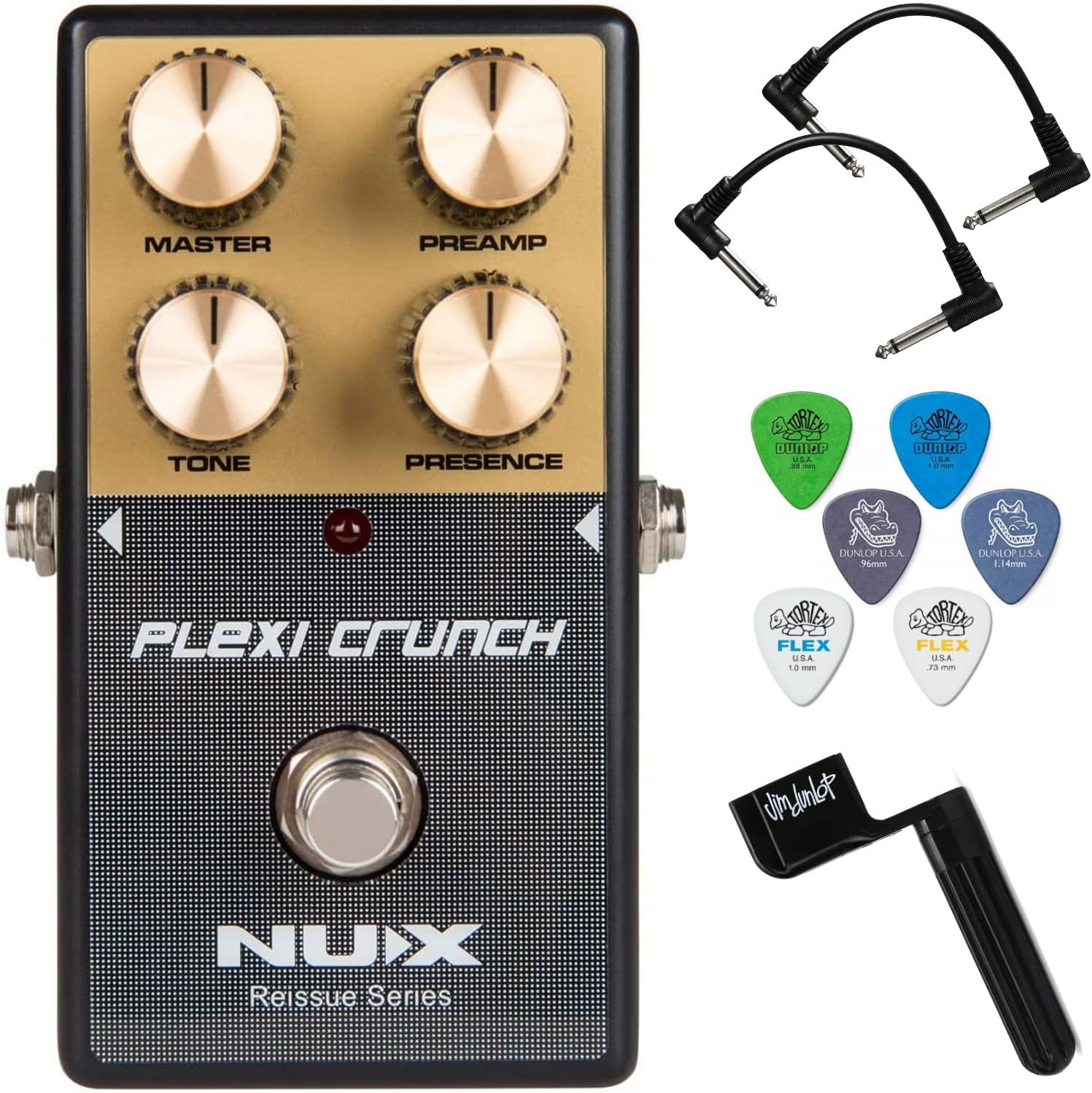 Briskdrop Plexi Crunch Pedal Bundle w/ Accessories
