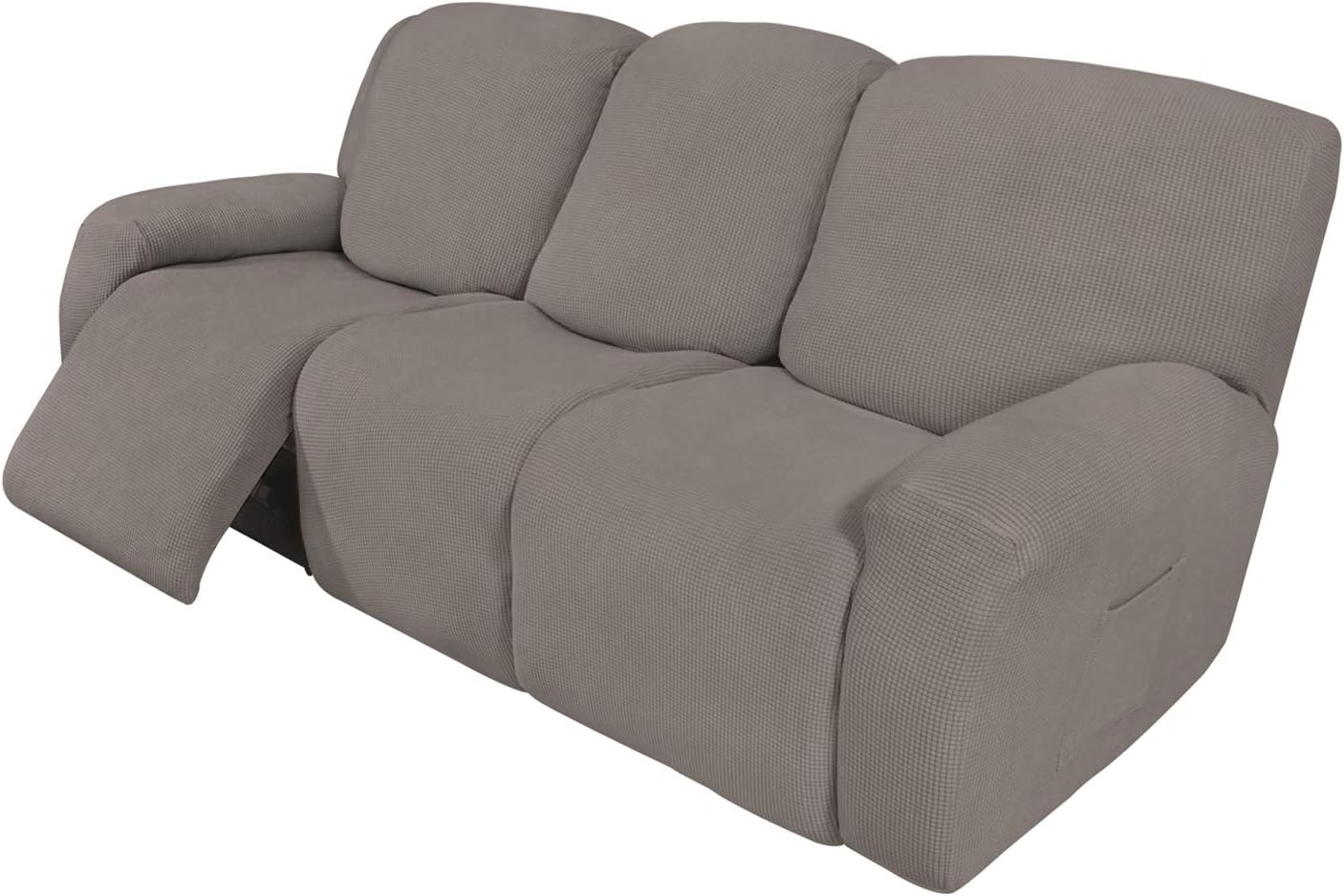 Easy-Going 8 Pieces Recliner Sofa Slipcover for Ultimate Comfort