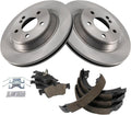 Rear Brake Pad & Rotor Kit for 2003-2006 Mercedes S430 S500 - Complete