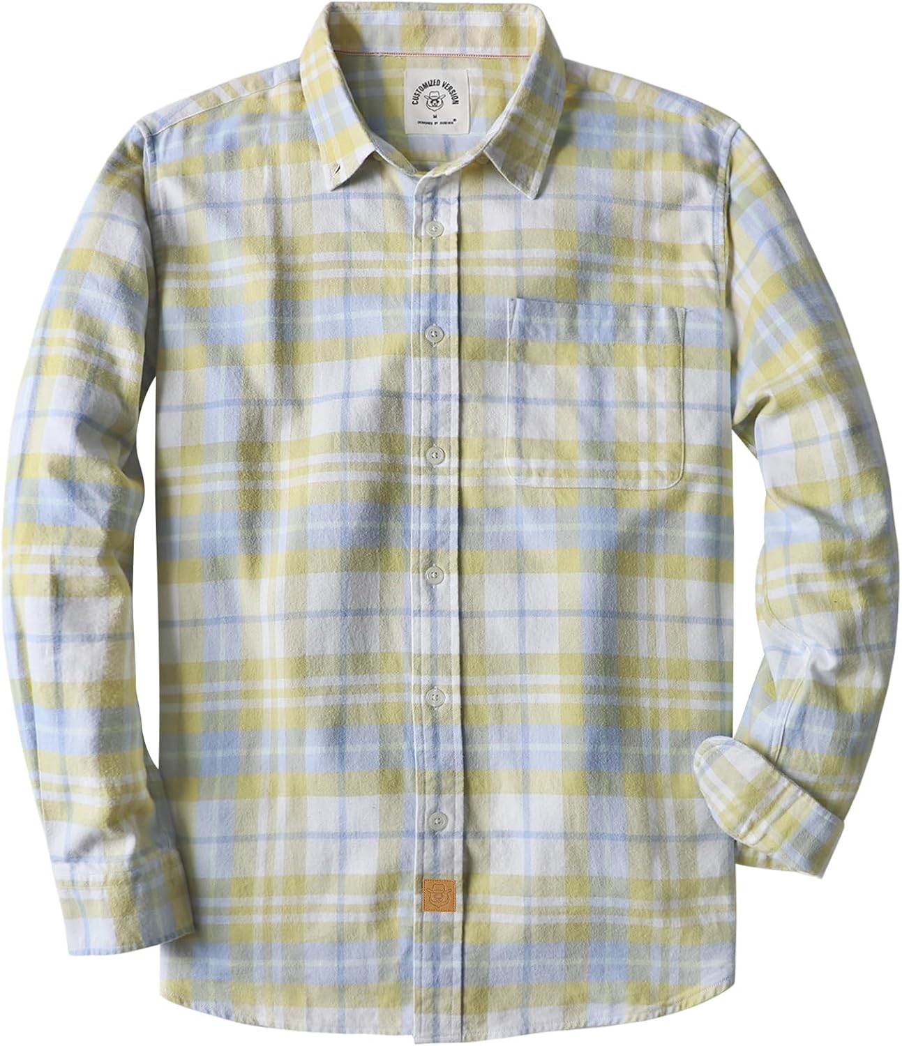 Dubinik Flannel Shirt for Men - Soft Cotton Casual Wear