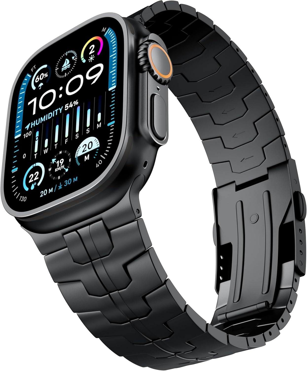 LULULOOK Titanium Band for Apple Watch: Smartwatch Upgrade