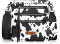 Montana West Crossbody Bag for Women Cow Print Vegan Leather - Playful