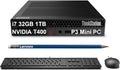 Lenovo ThinkStation P3 Tiny Workstation Desktop - Compact 4K Mini PC