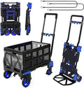 Folding Hand Truck Dolly with 330LBS Capacity for Easy Moving