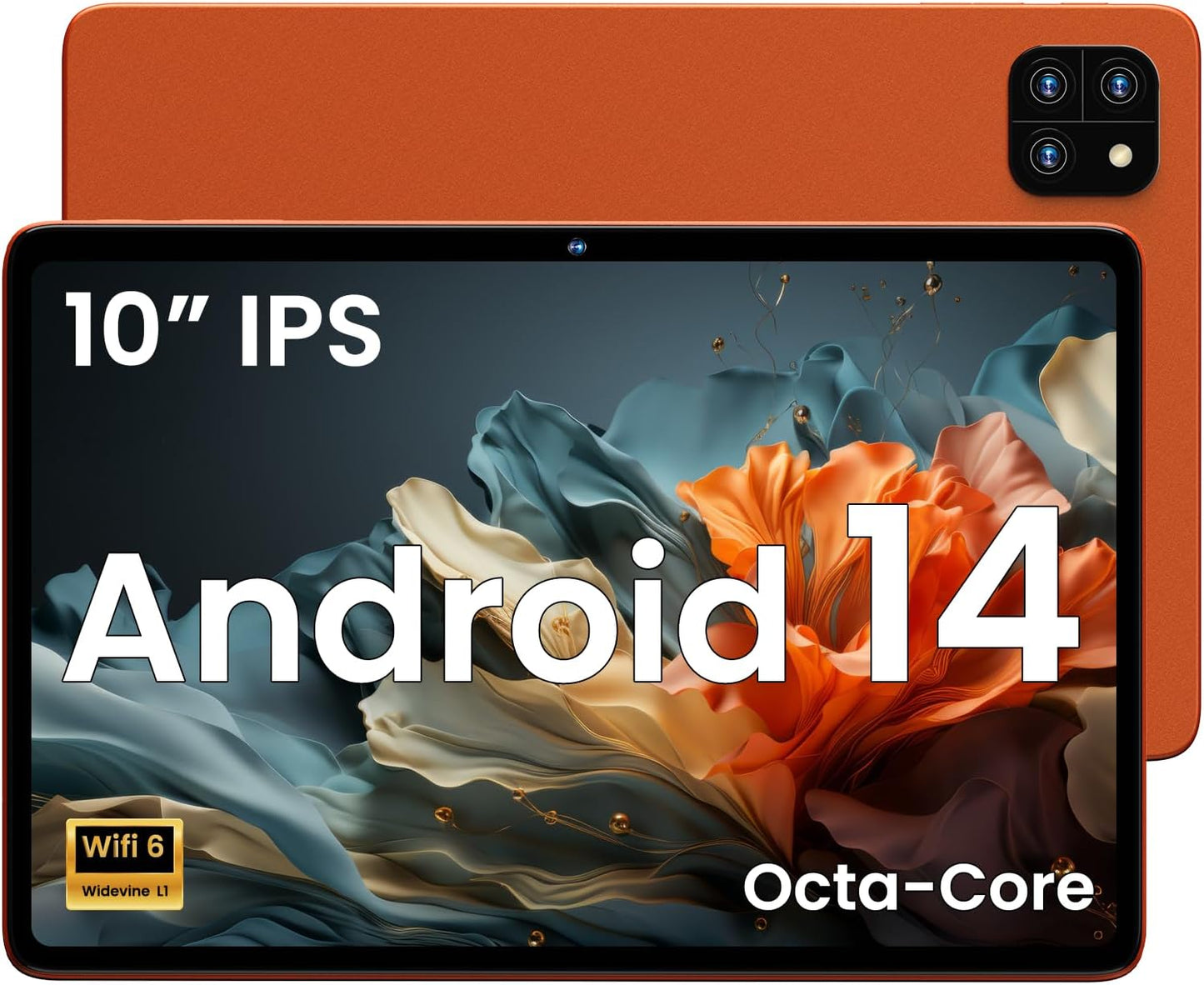 10.1 inch Android Tablet with 12GB RAM and 128GB Storage