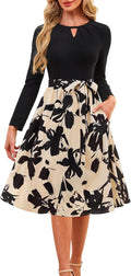 Kranda Women Ribbed Midi Dress with Pockets - Modest Fall Staple