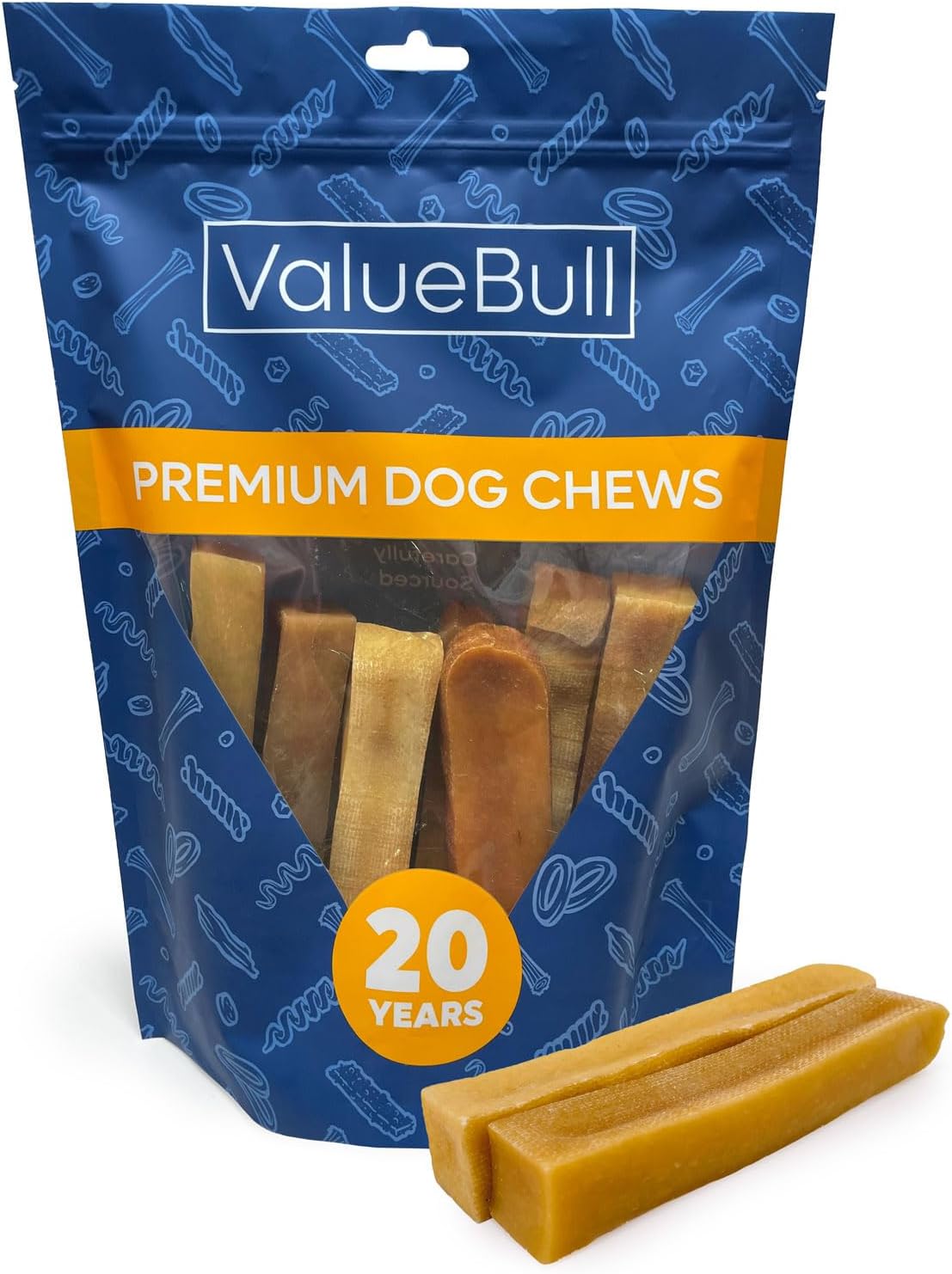 Long-Lasting Yak Cheese Chews for Aggressive Chewers