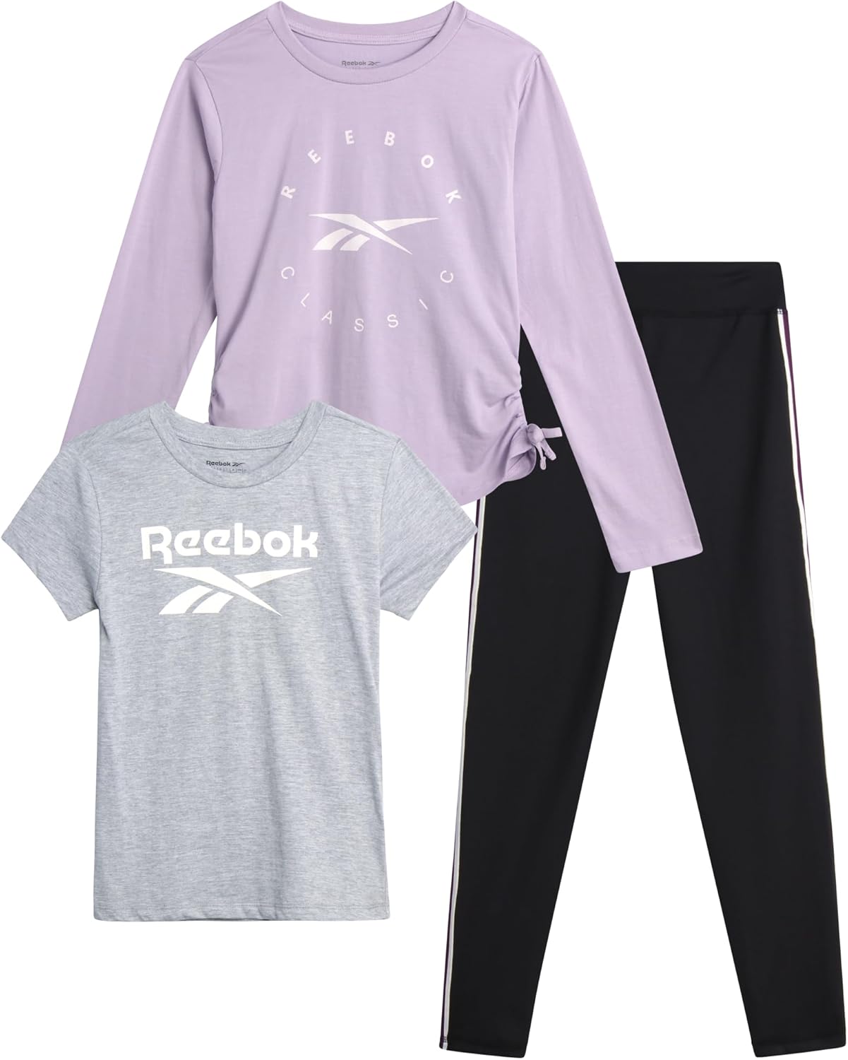 Reebok Active Girls Leggings Set for Comfort and Style