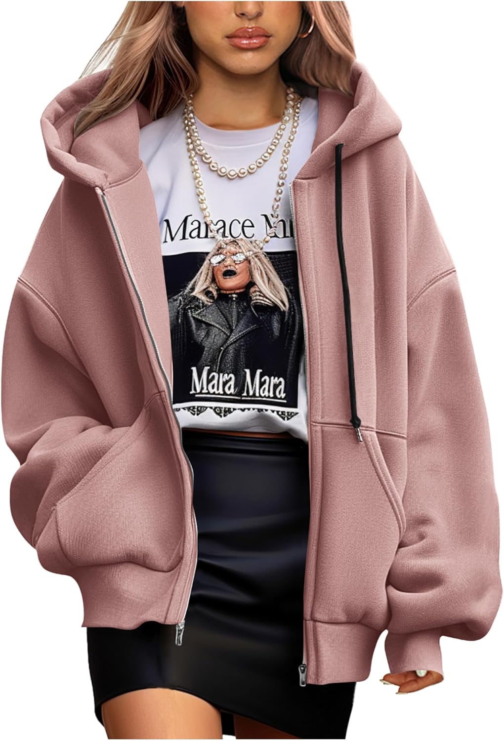 Cozy Oversized Hoodie for Y2K Style!