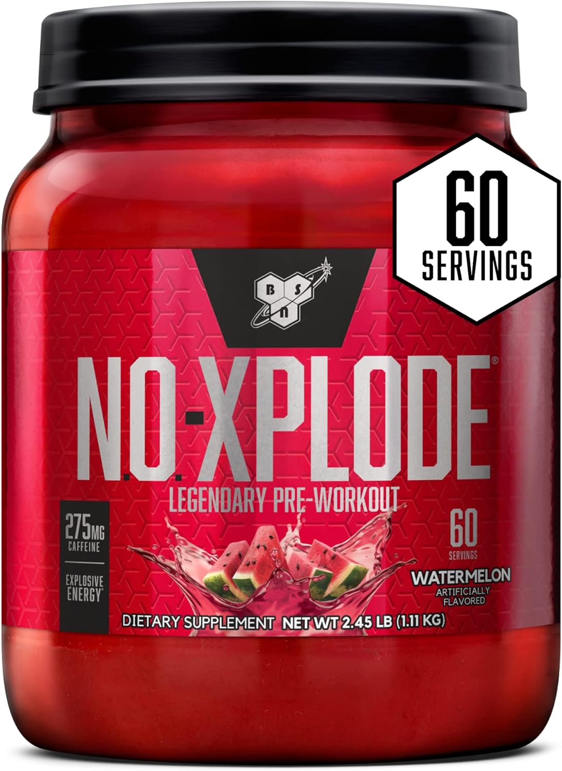 BSN N.O.-XPLODE Pre Workout Powder for Energy and Focus