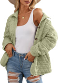 EVALESS Lightweight Diamond Quilted Jacket - Casual Warm Puffer