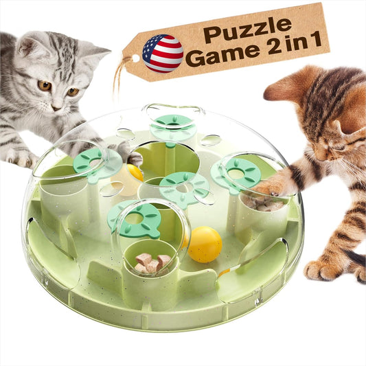 KADTC Cat Puzzle Games for Indoor Cats - Fun and Engaging Toy