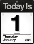 AT-A-GLANCE 2026 Today Is Daily Wall Calendar - Large, Easy-Read