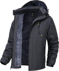 Mens Waterproof Ski Snowboard Jacket - Regular Fit Winter Coat