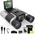 12x32 Binoculars with Built-in Camera - 1080P HD Recorder