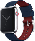 Silicone Apple Watch Band for 38-41mm - Comfortable, Locking Fit