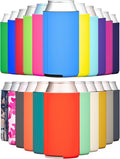 Slim Can Cooler Sleeves 50-Pack - Thin 12oz Skinny Can Blanks