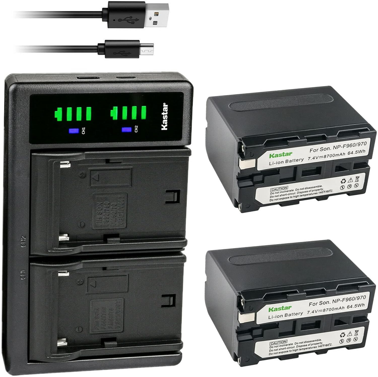 Kastar 2-Pack NP-F970 Battery and LTD2 USB Charger Review