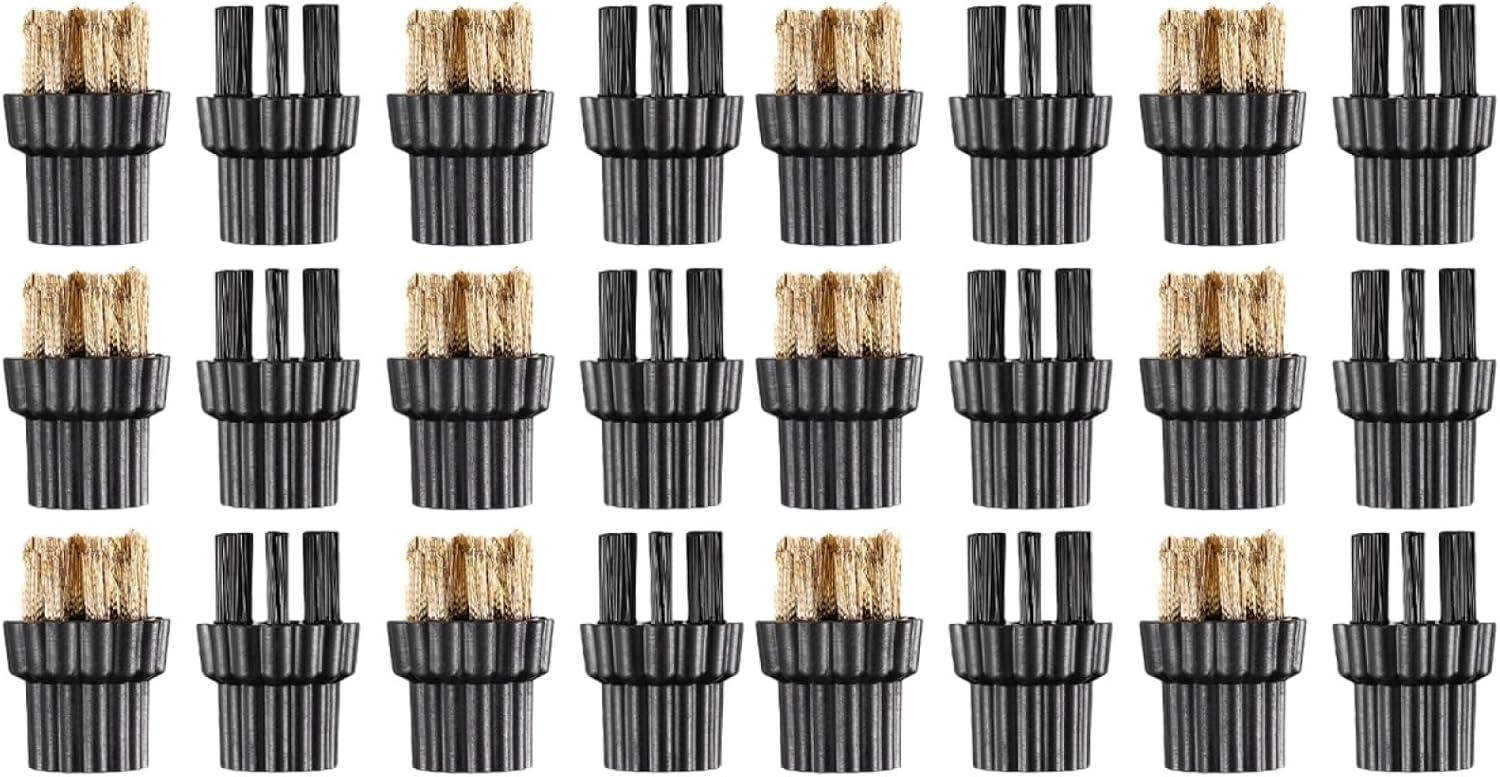 Happyyami Brass Mop Brush - Steam Clean with Ease