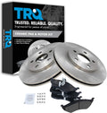 TRQ Front Brake Pad & Rotor Kit for 2000-2005 Neon - Direct Fit