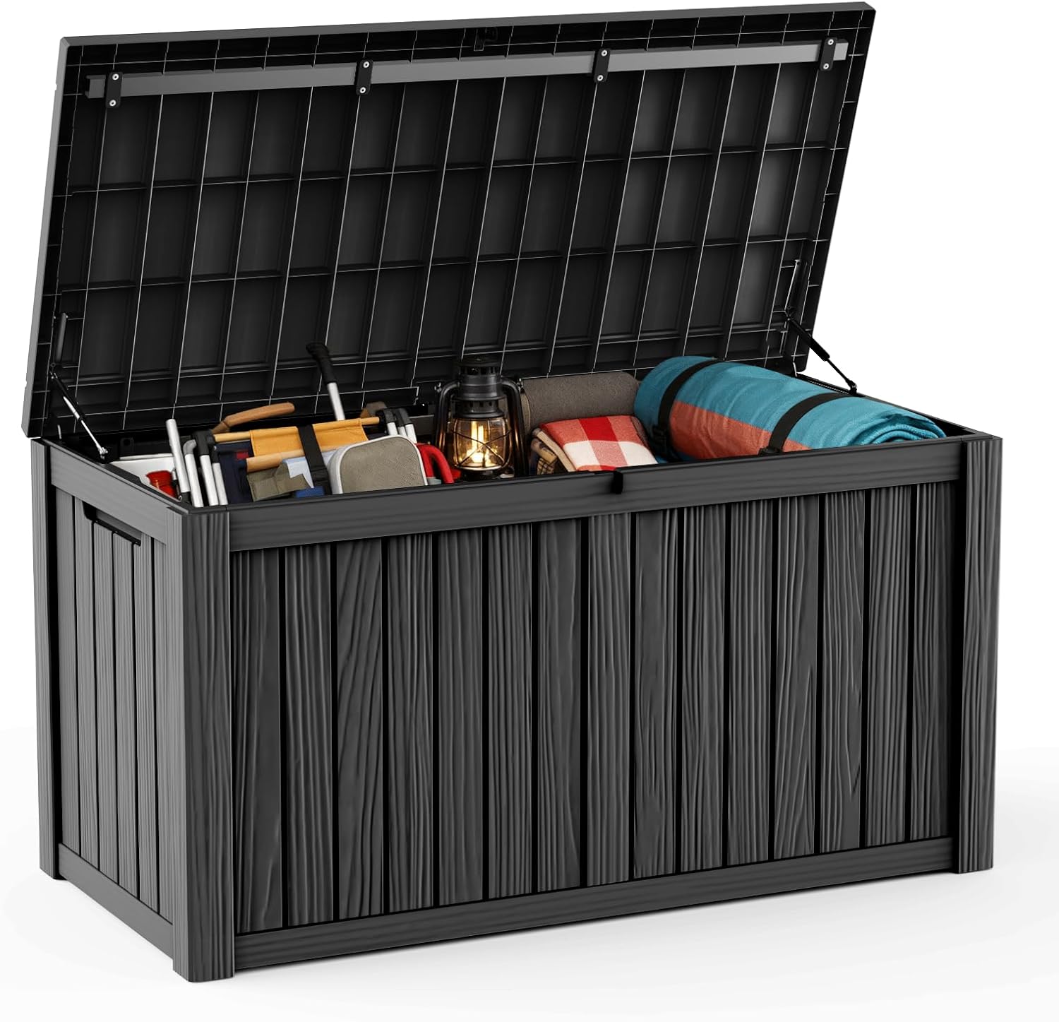 150 Gallon Outdoor Storage Box for Cushions and Tools