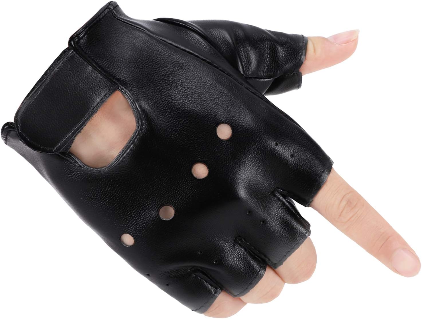 Accmor Kids PU Leather Cycling Gloves