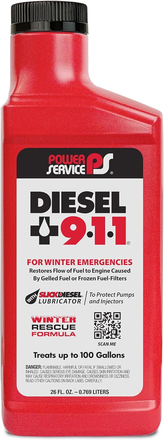 Power Service Diesel 911-26 Ounce Pack of 12 for Fuel Care