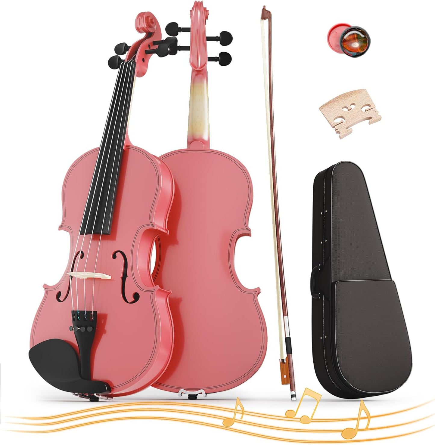 1/8 Beginner Violin Kit for Easy Music Exploration and Fun