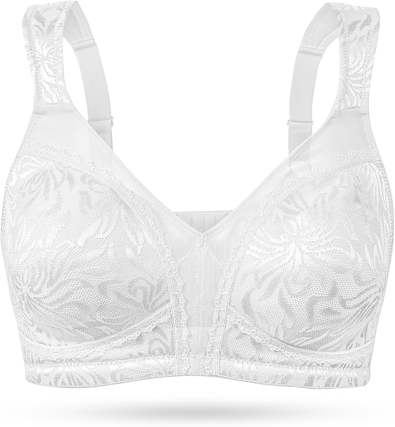 Wingslove Women's Full Coverage Non Padded Comfort Minimizer Bra