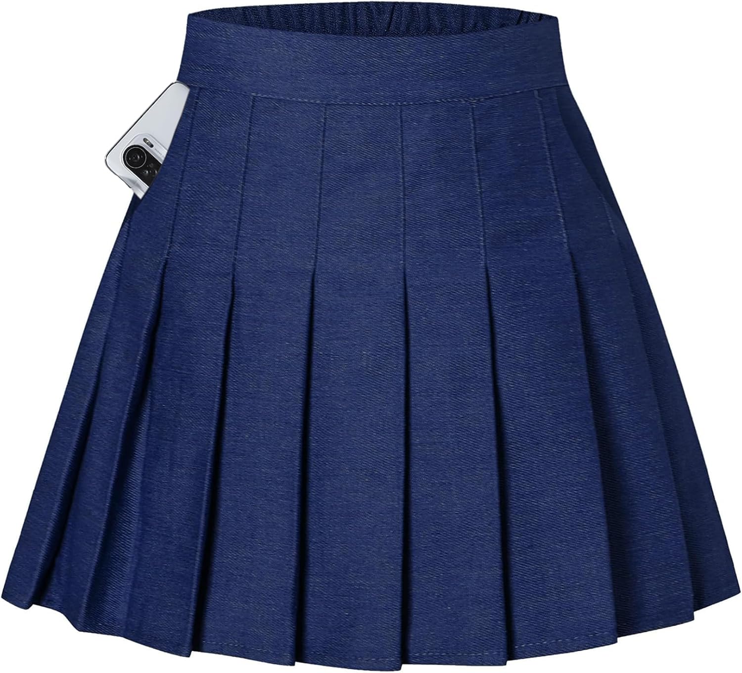 SANGTREE Pleated Skirts with Shorts for Women and Girls