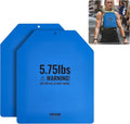VEVOR Weight Vest Plates Pairs 5.75-19.75 lb - Add Adjustable Load