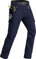 Men's Tactical Cargo Pants Ripstop Lightweight Water Resistant