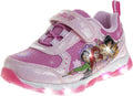 Disney Girls Princess Light Up Laceless Shoes - Fun, Easy Fit