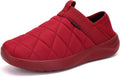KUBUA Slippers for Men and Womens Plush Slip-On House Shoes - Warm