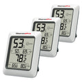 ThermoPro TP50 Digital Hygrometer 3-Pack - Simple Indoor Temp
