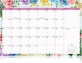 Gannyfer Desk Calendar 2024-2025 - 18 Month Floral Desk Pad