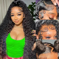 13x6 Deep Wave Lace Front Wigs Human Hair for Stunning Style