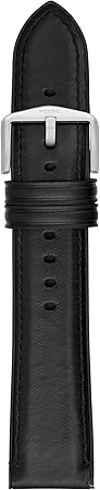 Fossil All-Gender 22mm Leather/Silicone Watch Band Strap Review