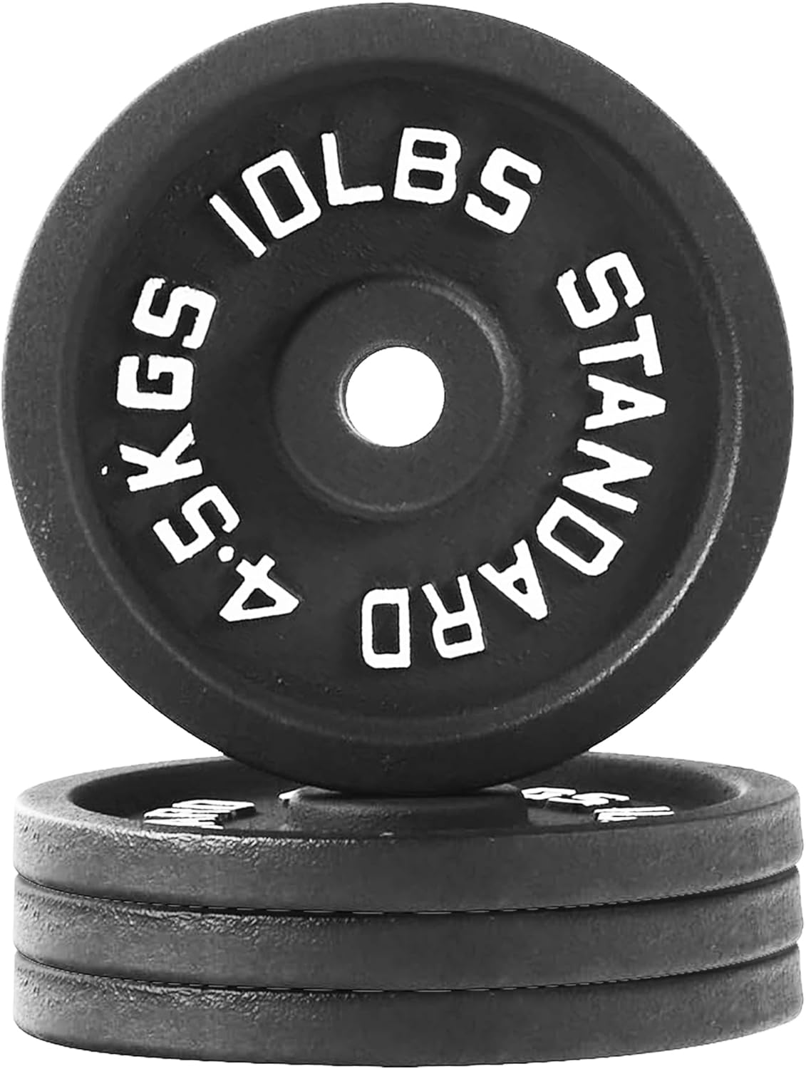 Cast Iron 1-Inch Standard Weight Plate for Home Gym Training