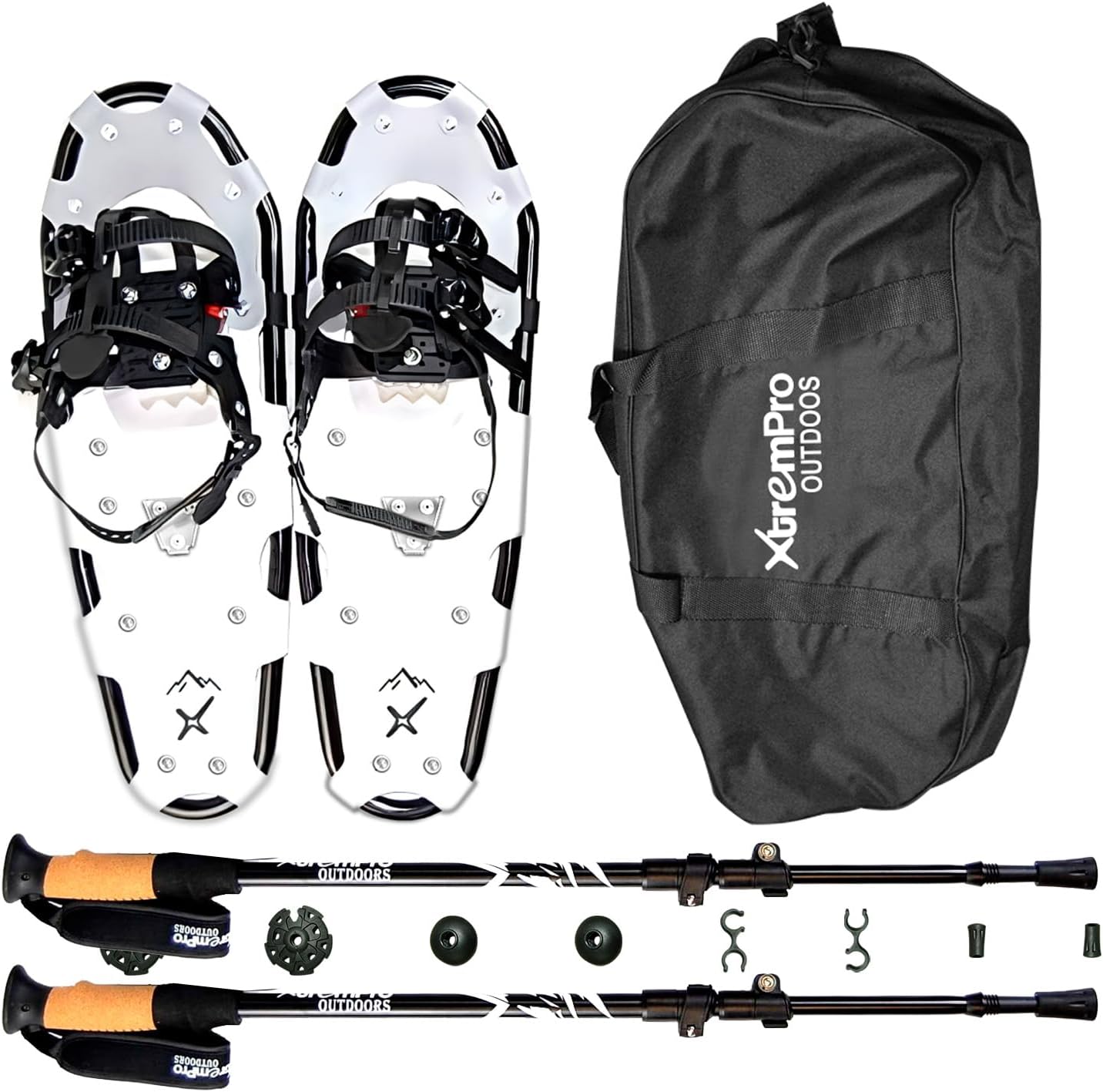 XtremPro All Terrain Snowshoes Set - Lightweight & Adjustable!
