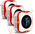 Combustible Gas & CO Detector 4-in-1 Plug-in - Compact Home Safety