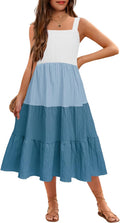 Toddler Girl Summer Sundress Boho Strap Casual Tiered Dress